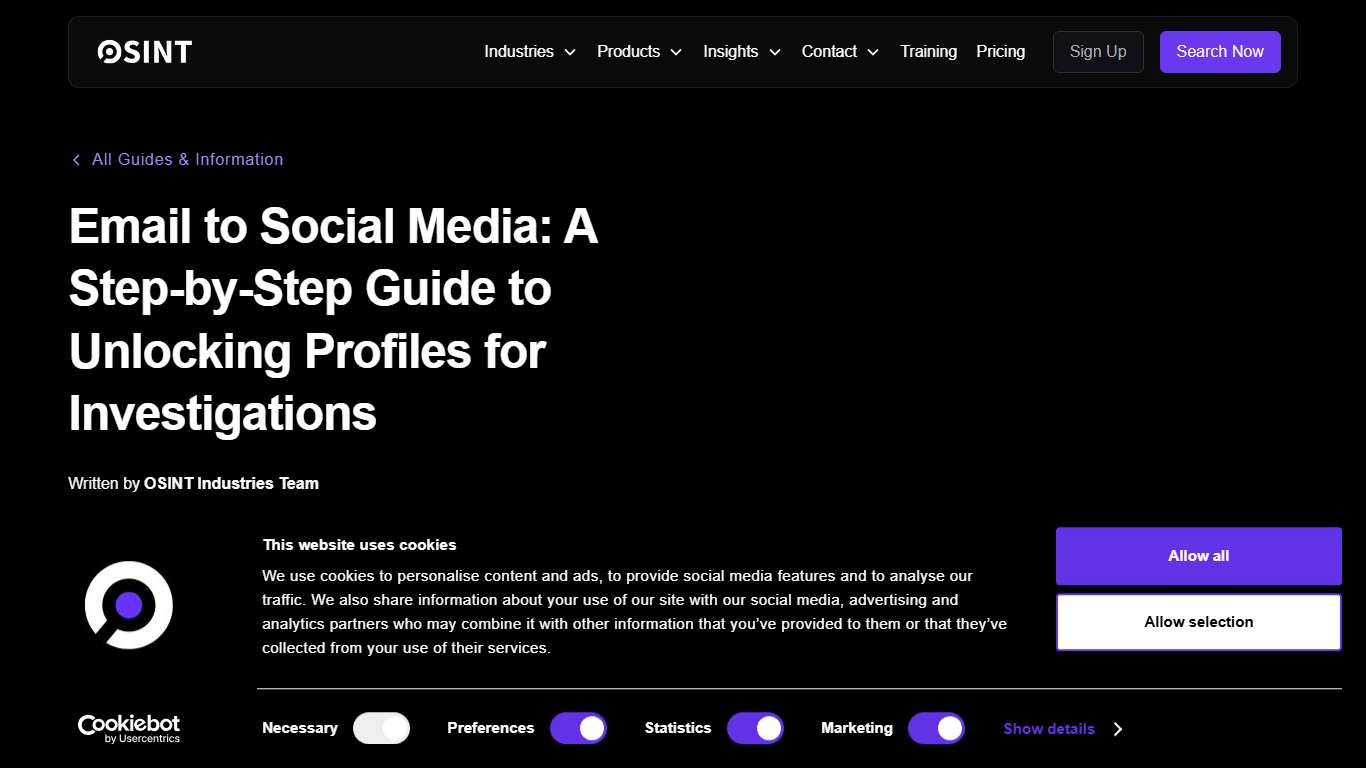 Email to Social Media: A Step-by-Step Guide to Unlocking Profiles for Investigations